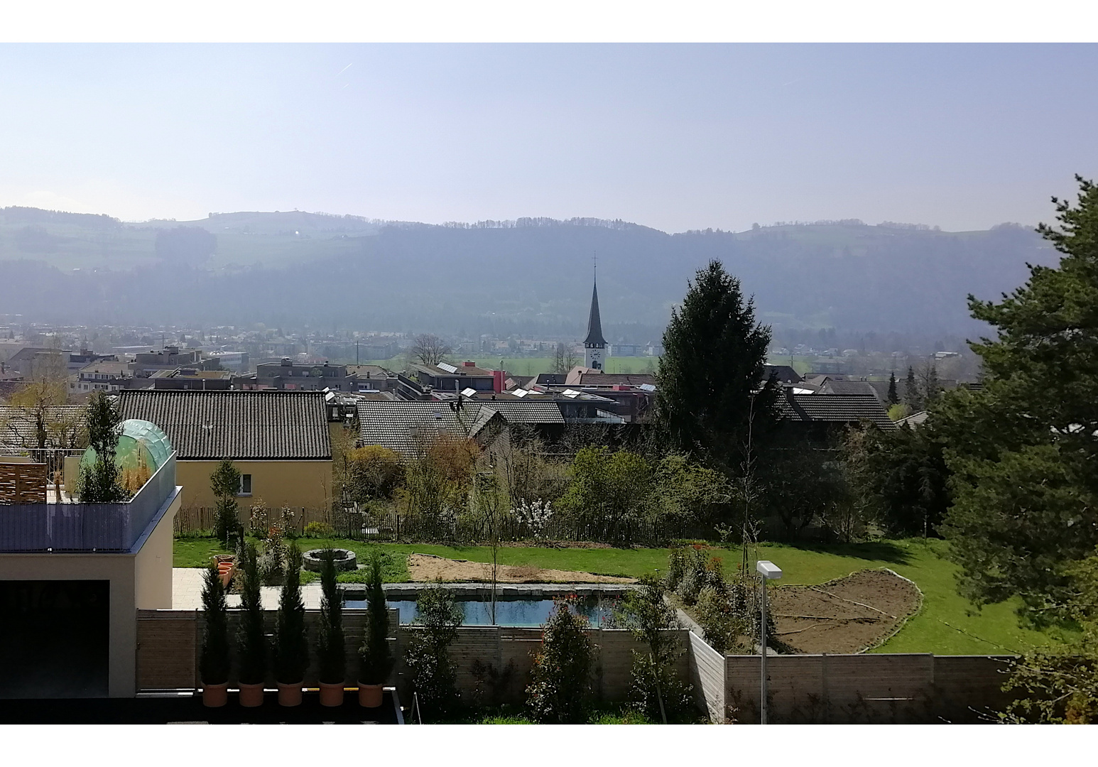 Münsingen, Blick ins Aaretal