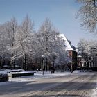 Münster 2010 im Schnee - Vom Hauptbahnhof in die Stadt