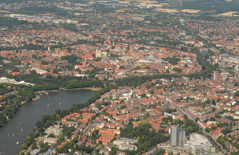 Münster aus der Luft