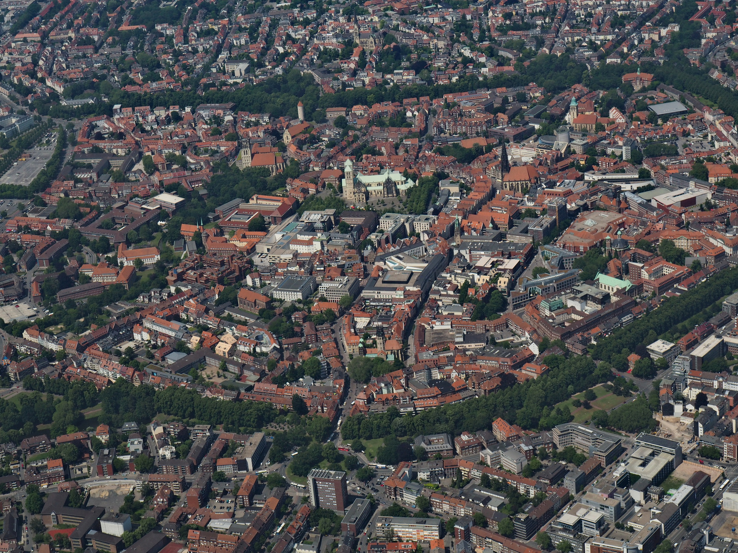 Münster aus der Luft