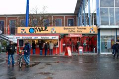 Münster - Bahnhofstrasse/Hauptbahnhoff - Bratwurst Stand