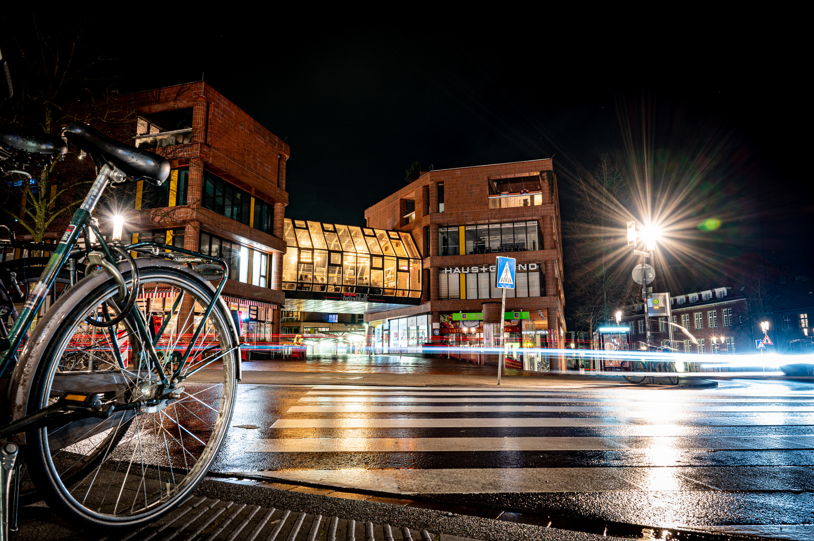 Münster bei Nacht