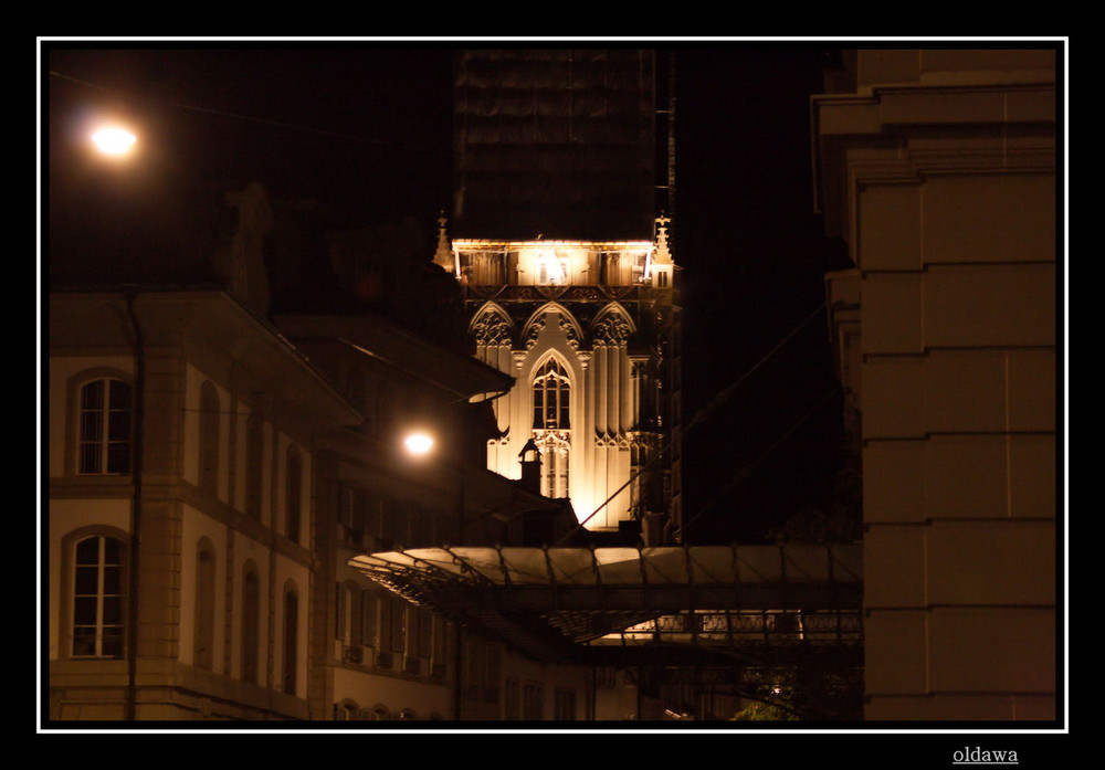 Münster bei Nacht