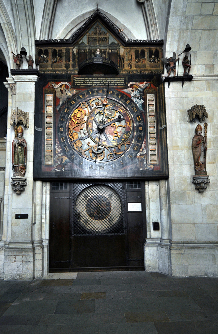 Münster / Dom - astronomische Uhr