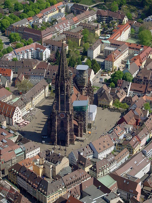 Münster Freiburg - Luftbild