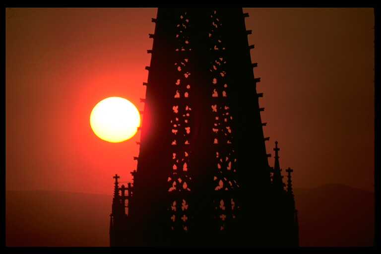 Münster Freiburg vom  Schloßberg