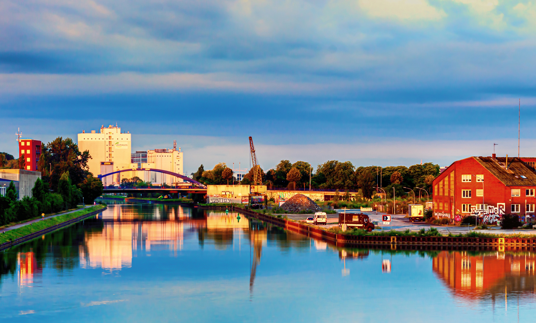 Münster Hafen mal anders