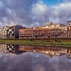 Muenster Hafen Spiegelfoto