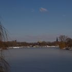 Münster im Schnee - Aaseepanorama