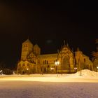 Münster im Schnee - Domplatz