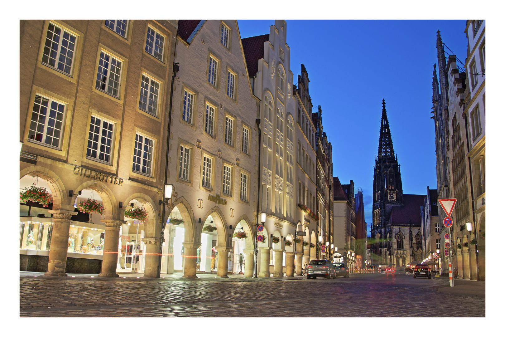 Münster in der Nacht