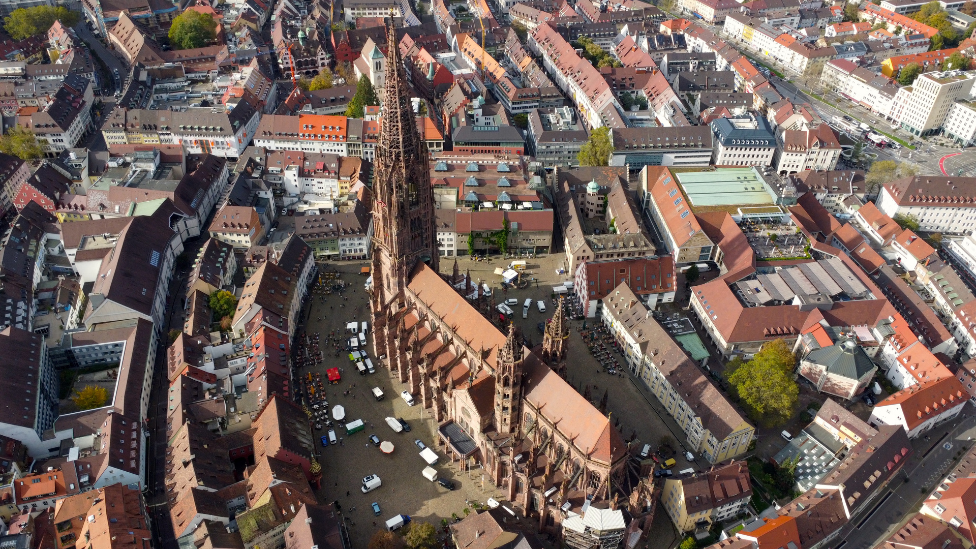 Münster Platz , Freiburg. 