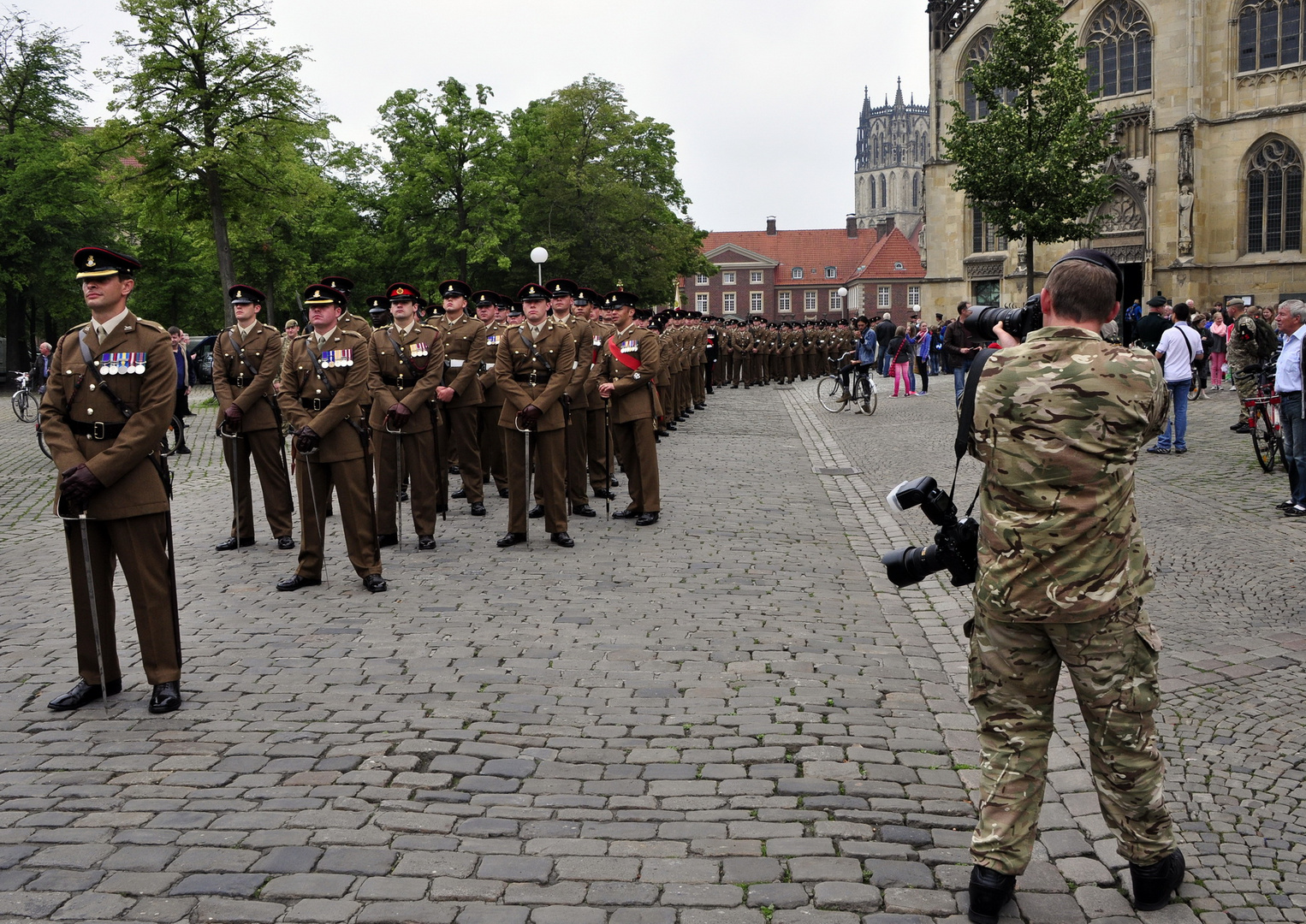 MÜNSTER-Prinz Andrew in Münster