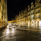 Münster Prinzipalmarkt bei Nacht