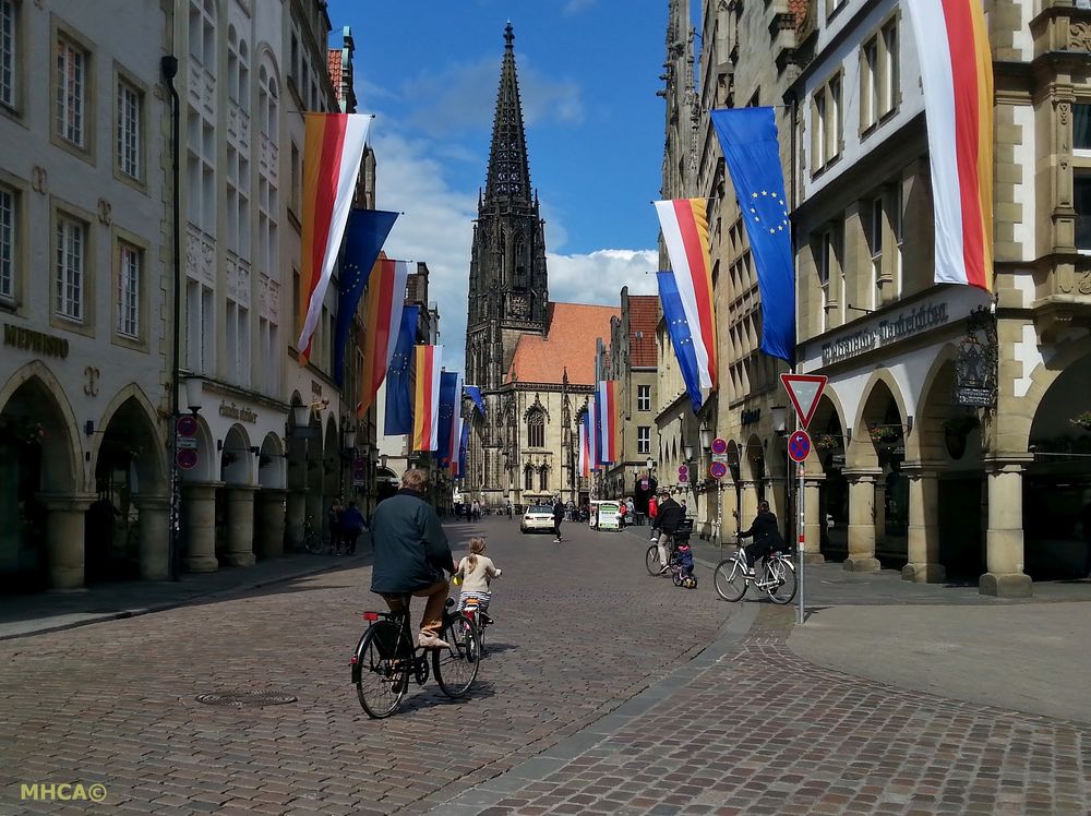 Münster * Prinzipalmarkt *  Frühsommer