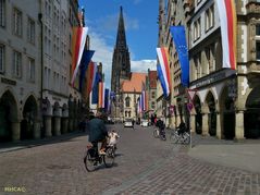 Münster * Prinzipalmarkt *  Frühsommer