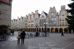 Münster - Prinzipalmarkt - Lambertikirchplatz - Salzstrasse