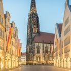 Münster Prinzipalmarkt mit St. Lamberti Kirche