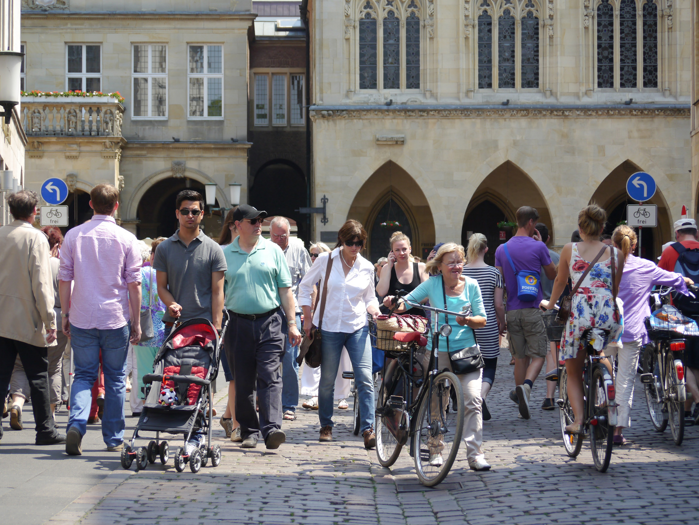 Münster, Samstagmittag 7