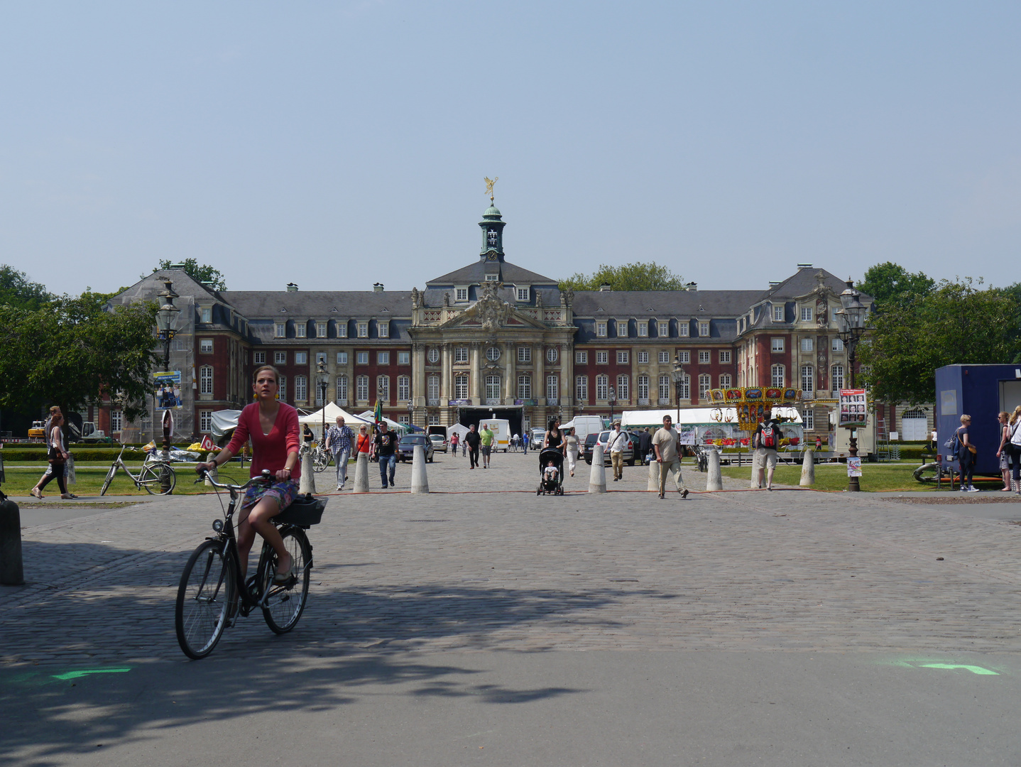 Münster, Samstagmittag