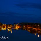 Münster Schleise Bei Nacht