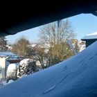 Münster *  Schnee *  Verengter Durchblick