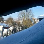 Münster *  Schnee *  Verengter Durchblick