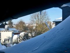 Münster *  Schnee *  Verengter Durchblick