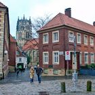 Münster - Spiegelturm - Überwasserkirche