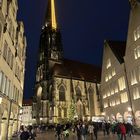 Münster, St. Lamberti und adventlicher Prinzipalmarkt