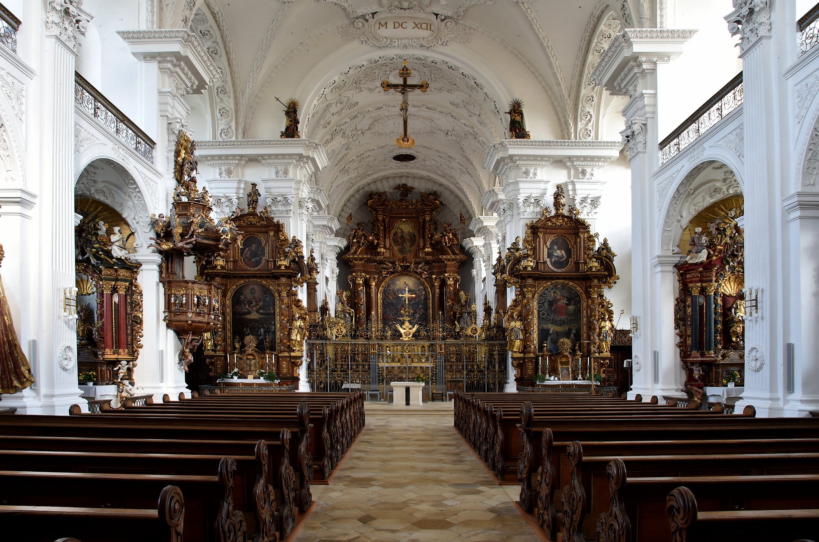 Münster St. Peter und Paul Obermarchtal Innenraum