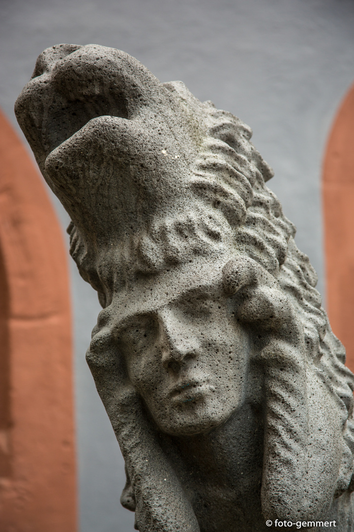 Münster-Steinskulptur