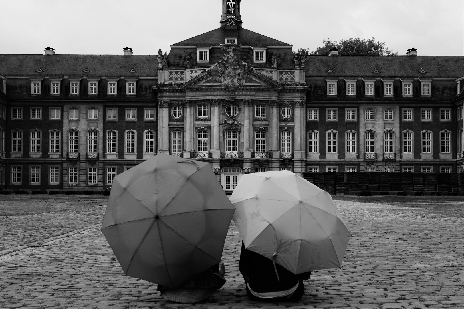 Münster und Regen
