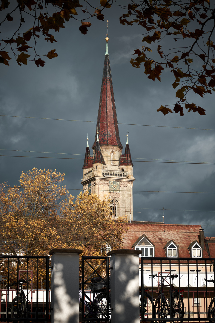 Münster Unserer Lieben Frau Foto & Bild street, himmel, skyline