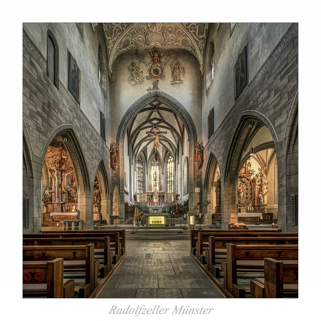 Münster Unserer Lieben Frau in Radolfzell " Blick zum Chor..."