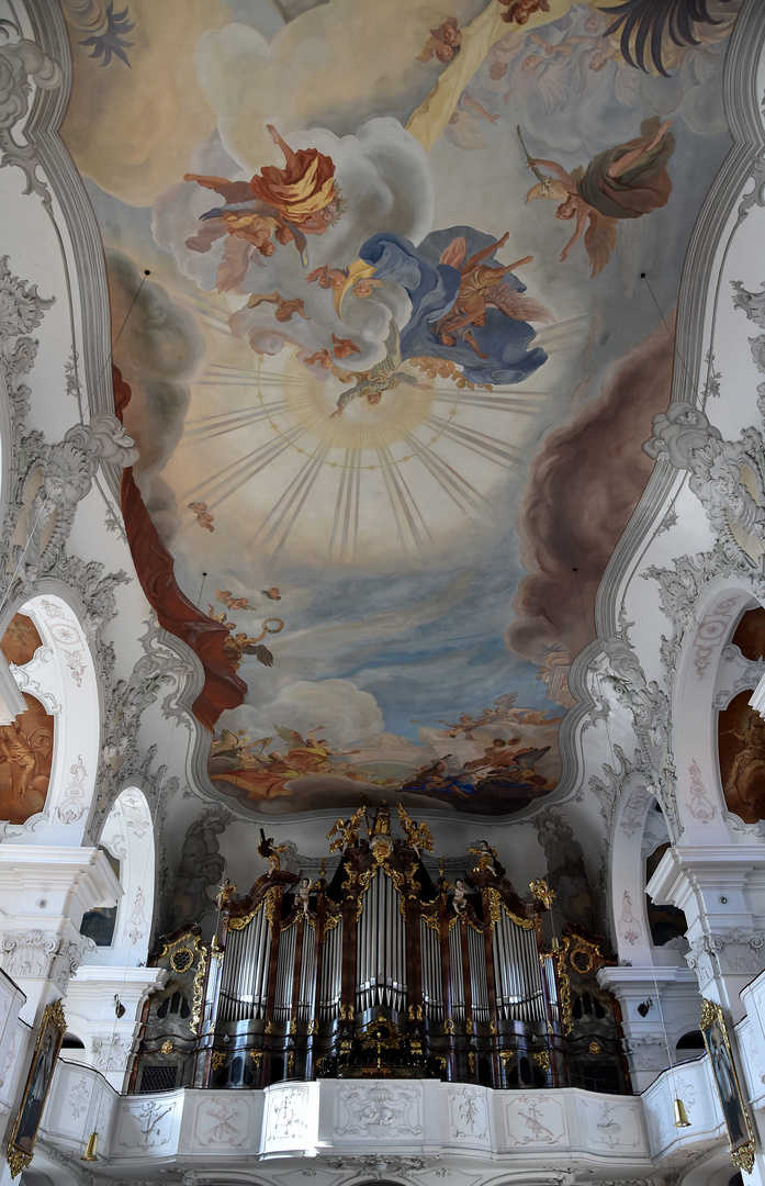 Münster Unserer Lieben Frau (Lindau) Blick zur Orgel