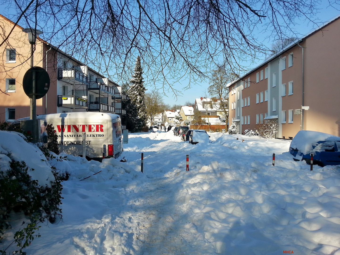 Münster *  Winter *  Schnee