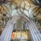 Münster zu Freiburg, Rückansicht Chor