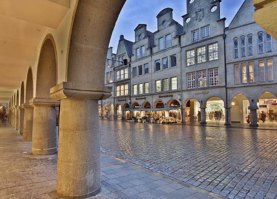 Münster zur blauen Stunde I