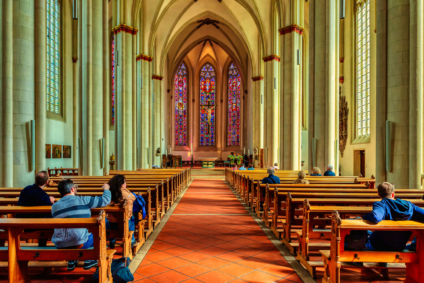 Münsteraner Dom – Innenaufnahme. April 2024