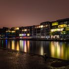 Münsteraner Hafen bei Nacht 