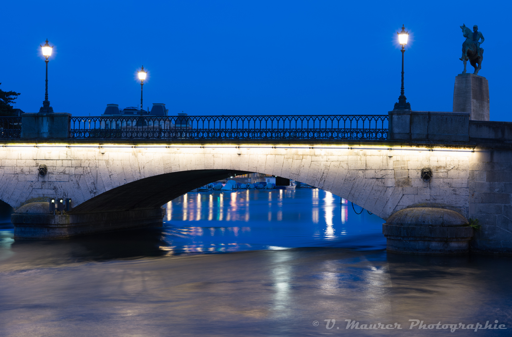 Münsterbrücke an der Limmat