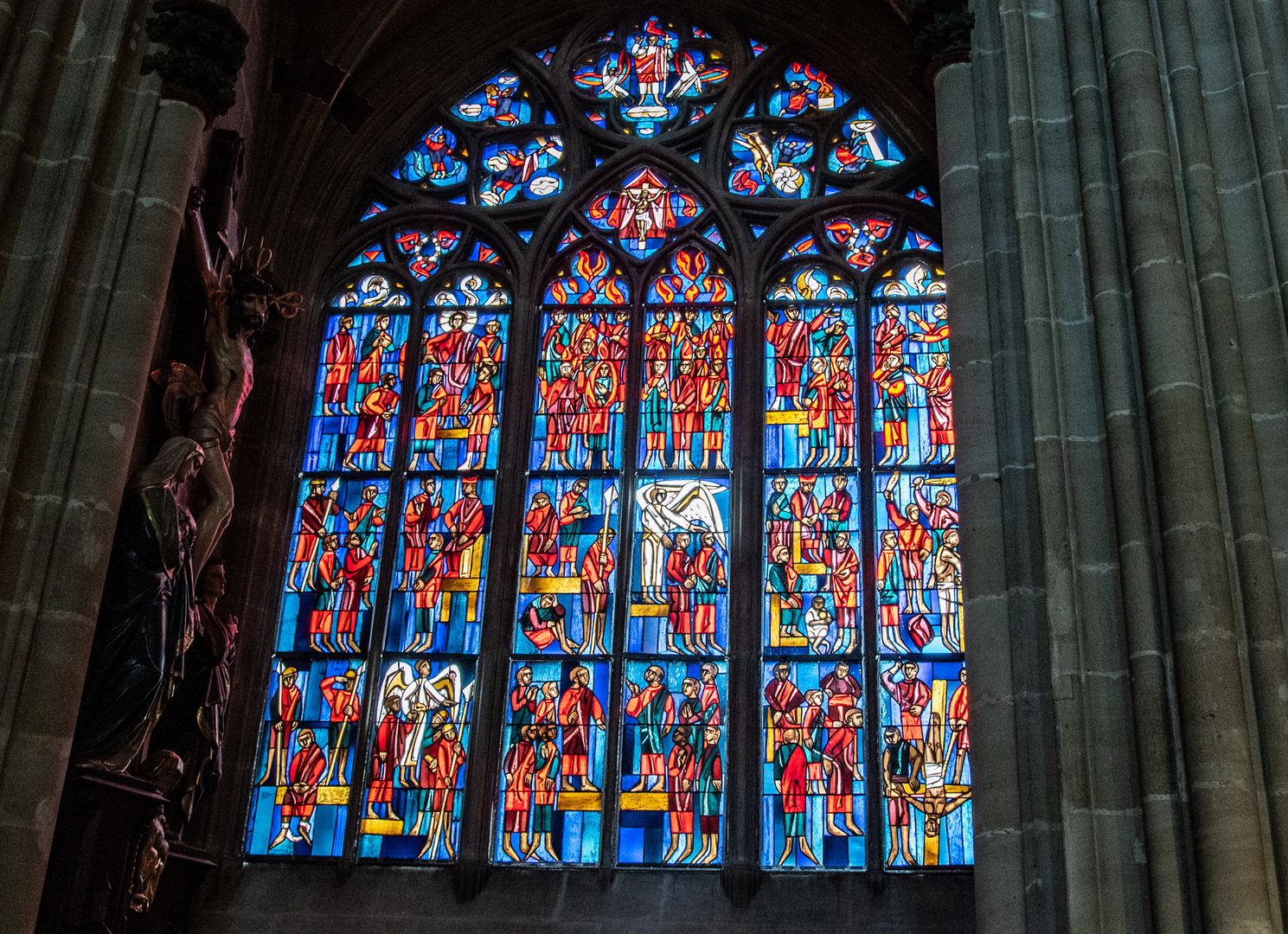 Münsterfenster in Schwäbisch Gmünd