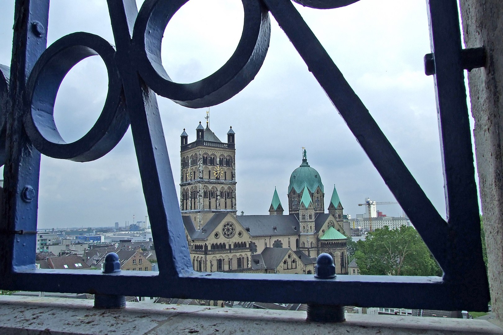 Münsterkirche  einmal von oben