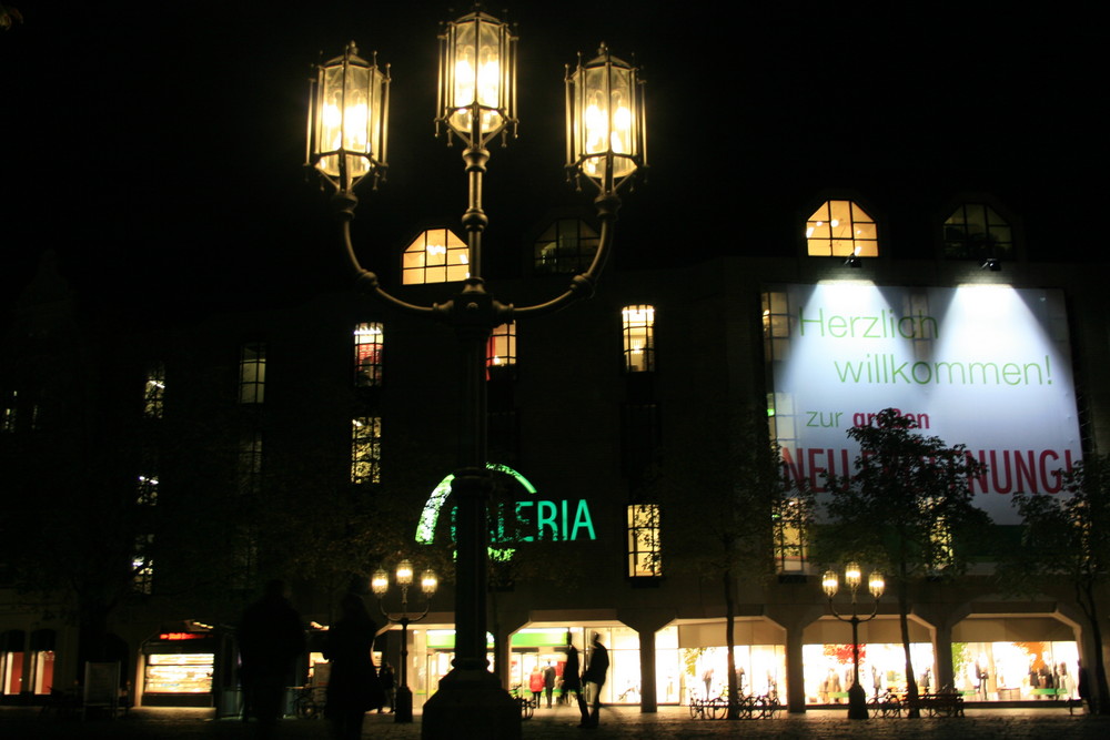 Münsterplatz bei Nacht