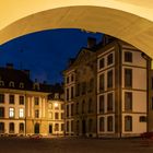 Münsterplatz in Bern frühmorgens