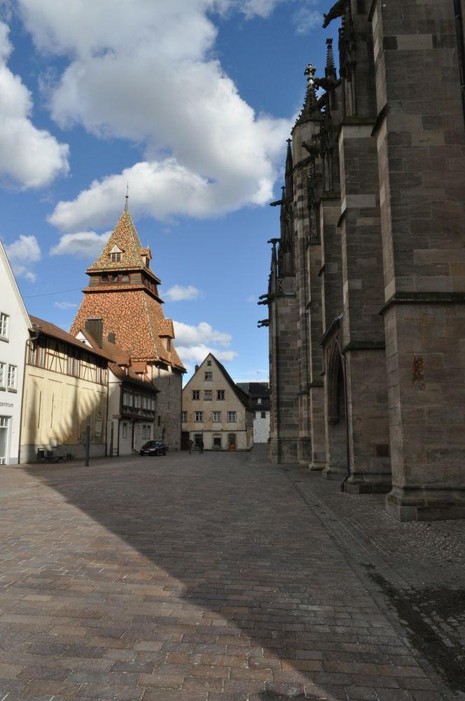 Münsterplatz mit Glockenturm