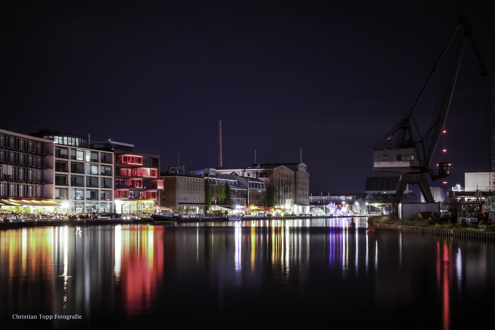 Münsters Hafen@night