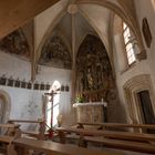 Münstertal: Innenraum der St. Nikolaus-Kirche in Taufers i. M.