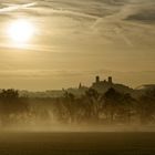 Münzenburg im Nebel